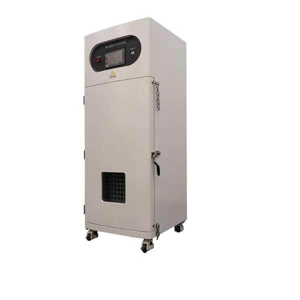 Battery impact test chamber