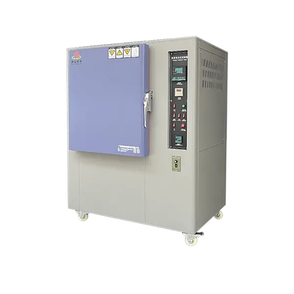 Anti-yellowing aging chamber