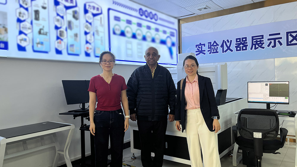 Guangdong Derui Testing Receives US Clients for 2D Image Measuring Instrument Inspection
