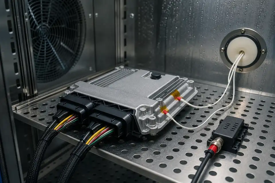 Overview of ISO 16750 environmental test methods for automotive electronics
