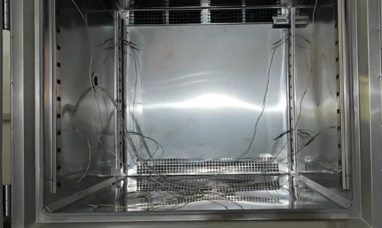 DERUI environmental test chamber sensor placement for temperature performance mapping