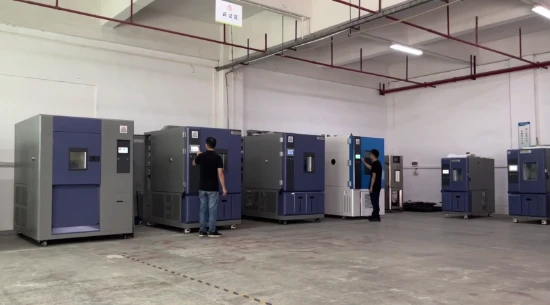 DERUI environmental test chamber controller and functional testing in the workshop